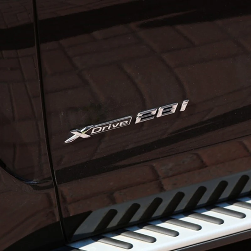 Для BMW XDrive 18i 20i 25i 28i 30i 35i 40i 48i 50i значок эмблема крыла X1 X3 X4 X5 X6 X7 Стайлинг автомобиля