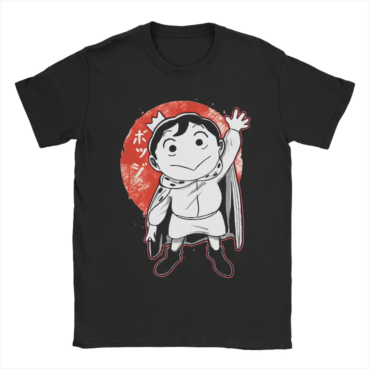 

Men Womens Bojji Red Moon T Shirts Ranking of Kings Anime Cotton Clothing Short Sleeve O Neck Tees Birthday Present T-Shirts
