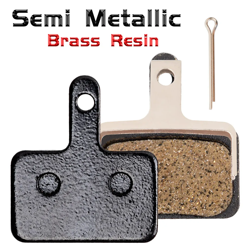 Bicycle Disc Brake Pads Semi metal Resin Ceramics For Shimano B01S B03S M375 M395 M416 M445 M446 M485 M486 M515 M525