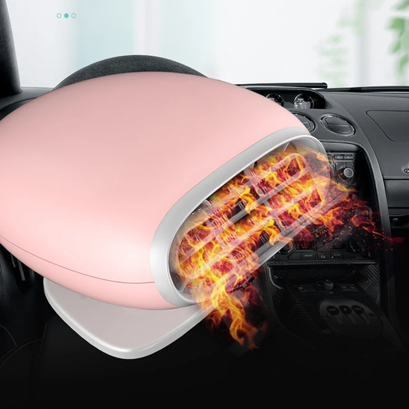 DC12V портативный зимний автомобильный обогреватель, автомобильный нагреватель, вентилятор ветрового стекла, разморозка Туманоуловителя с очисткой воздуха, быстрый нагрев, который подключается