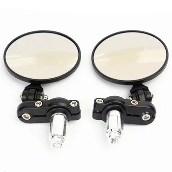 

22mm Motorcycle Universal Foldable Rear View Mirrors Handle Bar End Fit Suzuki B-King GSF600/1250 SV650/1000 GSR600 For Yamaha