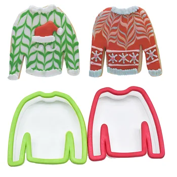 DIY Bakery Christmas Clothes Men and Women Cutter Fondant Clay Plastic
Clothes Cutter Biscuit Mould