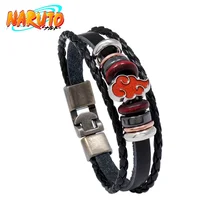 Аниме «Наруто» браслеты классический кожаный металлический Шарм-браслет с застежкой из нержавеющей стали для мужчин и женщин, унисекс, ювелирное изделие, подарок на день рождения 2021 новости Аниме «Наруто» браслеты классический кожаный металлический Шарм-браслет с застежкой из нержавеющей стали для мужчин и женщин, унисекс, ювелирное изделие, подарок на день рождения 2021 новости