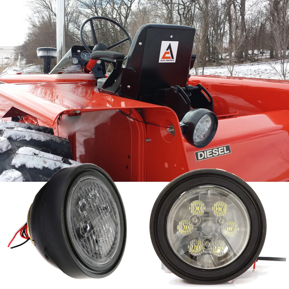 Светодиодная фара RE25126 12 В 24 с герметичным светом для Allis халмеров чехол IH New Holland