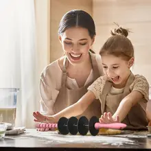 Многофункциональная Скалка антипригарное Тесто Для Выпечки Пиццы лапша печенье пирог изготовление Регулируемая выпечка кухонный гаджет