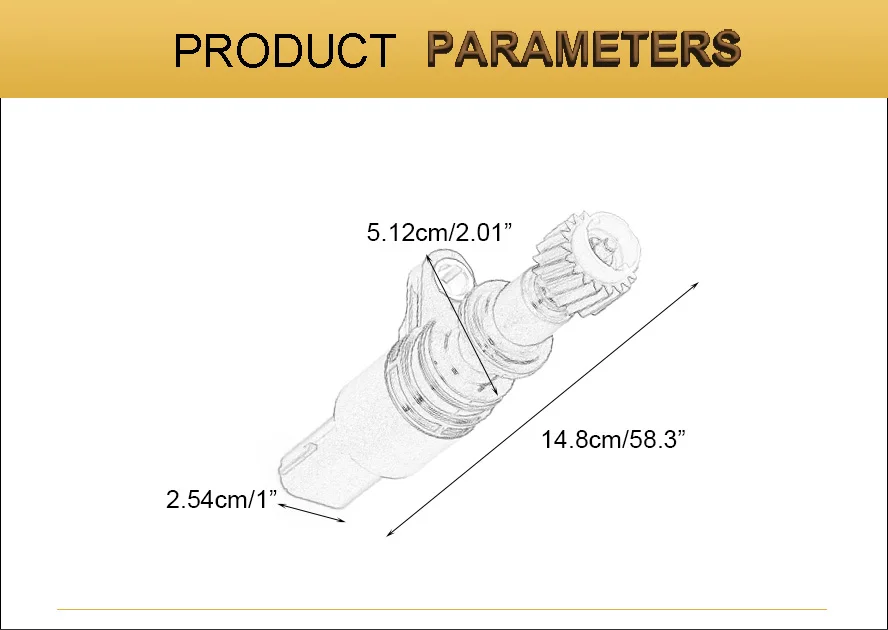 Reamocea New Automatic Vehicle Speed Sensor 78410S5A912 Fit for Honda Civic 1.7L 2001 2002 2003 2004 2005 Auto Car Accessories  (15)