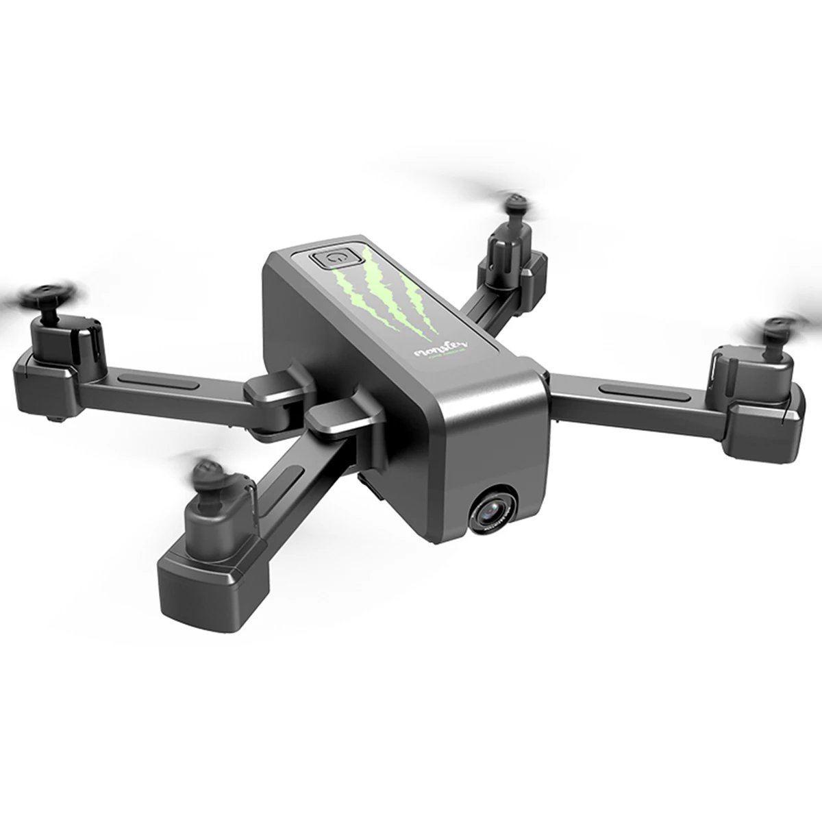 4K Радиоуправляемый Дрон с Wi-Fi FPV HD камерой оптическое положение потока 20 минут время полета жестов Фото складной Квадрокоптер вертолет - Цвет: Черный