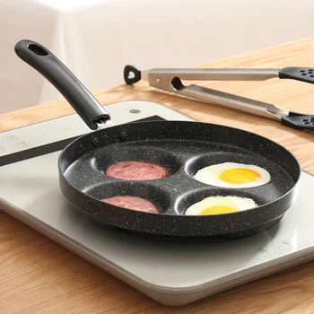 

4 Cup Omelette Pan Non-stick Frying Pan Egg Pancake Kitchen Cookware Cooking Tool