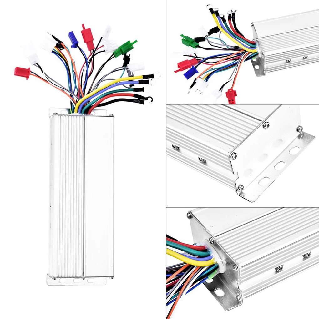 350W/1000W/1500W Power 36V-48V Electric Bicycle Scooter Brushless Controller DC Motor Speed Control Module