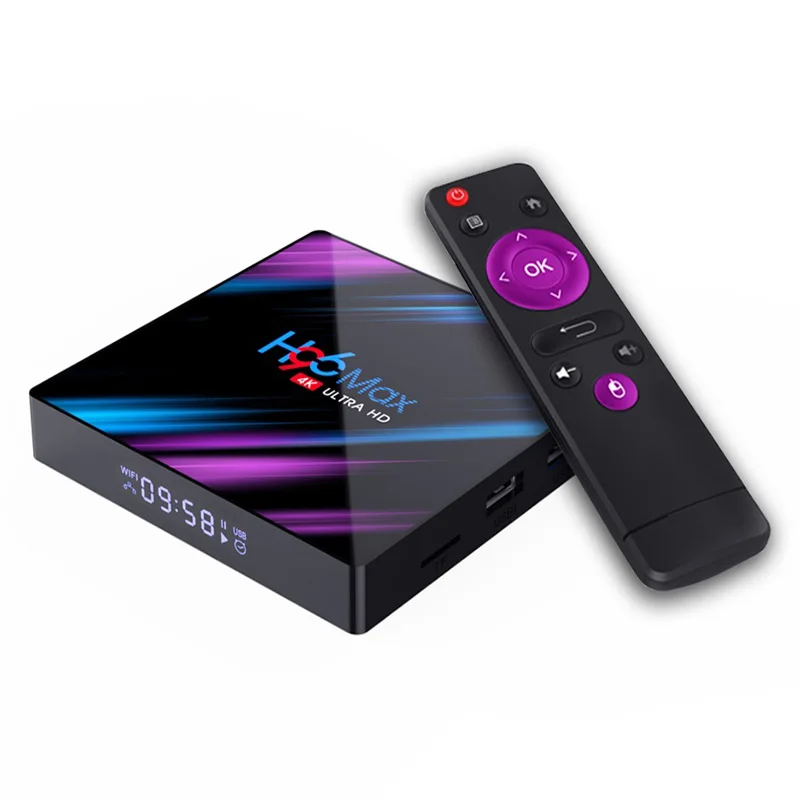 2G 16G H96 MAX RK3318 4K Smart tv Box Android 9,0 16 ГБ 32 ГБ 64 ГБ медиаплеер Android tv Box 2,4/5,0G WiFi Bluetooth 4,0 телеприставка - Цвет: 2G 16G