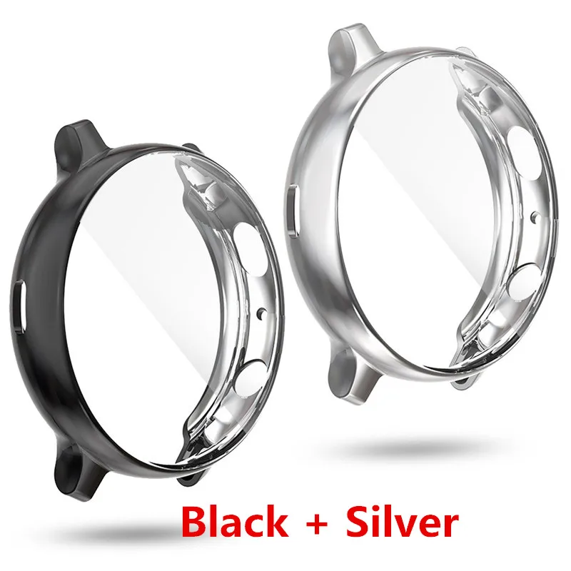 2-in-1 Screen Protector & Durable Case for Smartwatch - Full Coverage HD Protection