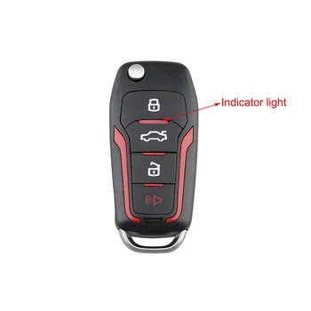 

CWTWB1U345 Remote Key For Ford Mustang 2005-2013 CR2025 1pc Auto Fob 4Buttons