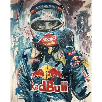 

5D DIY Full Square Diamond Painting Racing car f1 Embroidery Cross Stitch Rhinestone Mosaic Painting wall sticker for decor