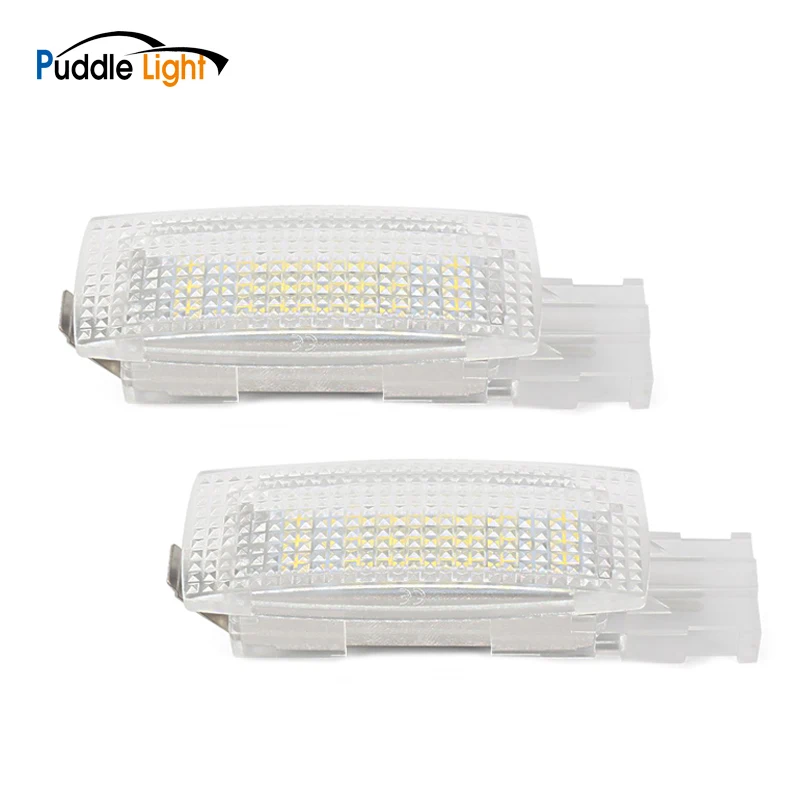 

2PCS LED Vanity Mirror Light For VW Jetta Passat Golf 4 5 6 EOS Beetle Polo Scirocco Sharan Tiguan Touran Reading Lamp