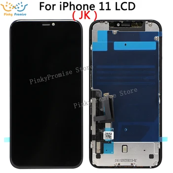 

JK Quality LCD Screen For iPhone 11 LCD Display Touch Screen Digitizer Assembly For iPhone 11 A2221 Display Replacement 6.1"