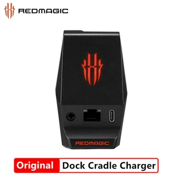 

Original Nubia RedMagic 5G Docking Station For Nubia Red Magic 5G Gaming Box Expansion Dock 3.5mm Type-C Phone Holder 100M Data