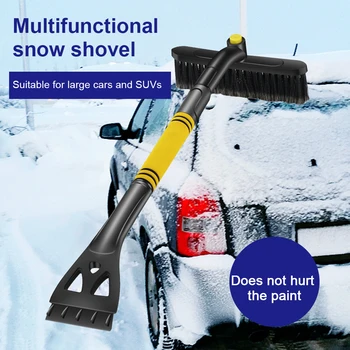 

Cleaning Windshield Shovel Moval 3 In 1 No Scratch Rotation Head Multifunctional Car Snow Brush Automobile Ice Scraper Sweeping