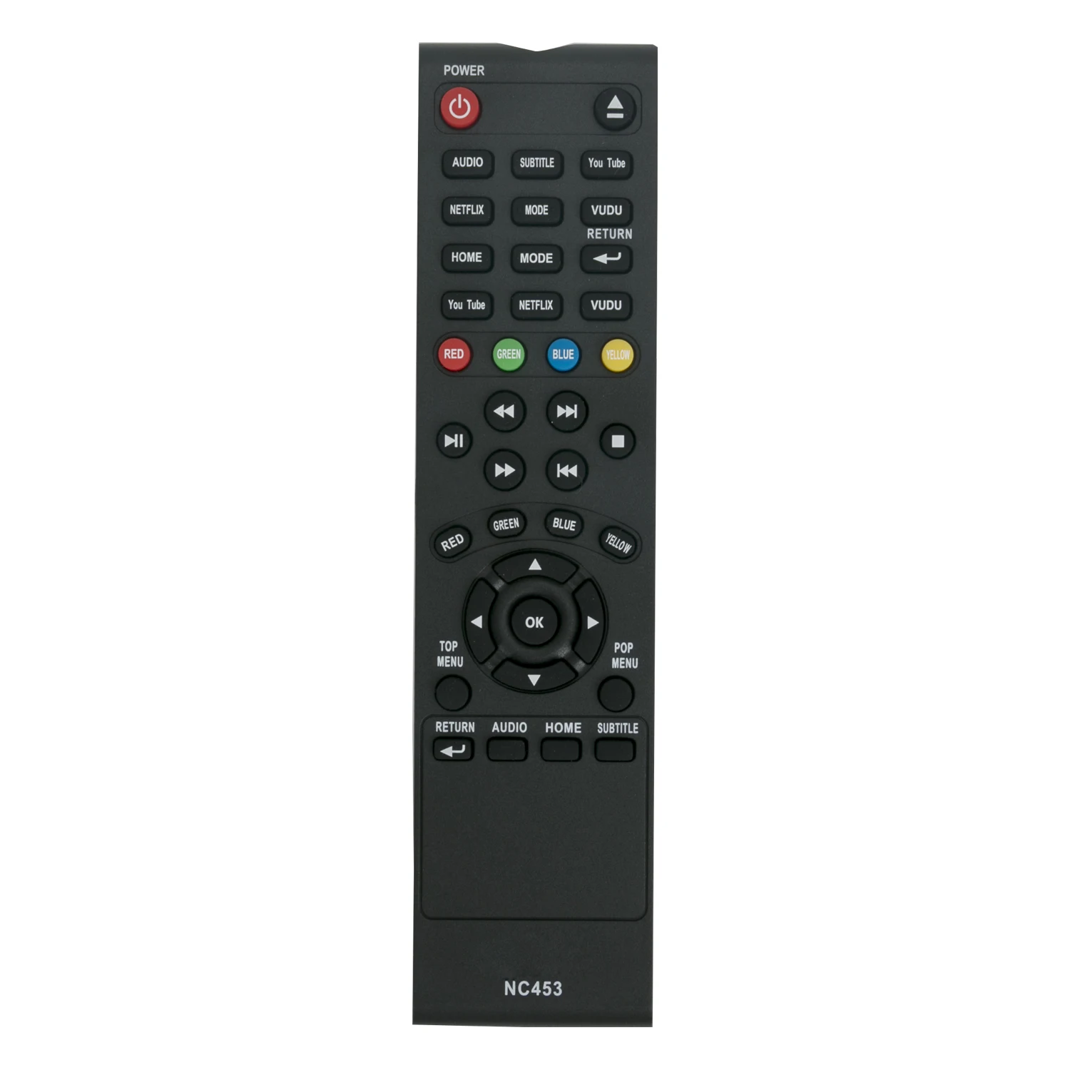 

New NC453 NC453UL Remote control for Sanyo Blu-Ray Player FWBP706FA FWBP706F