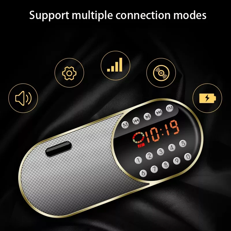 Bluetooth мобильный телефон домашний открытый плеер Bluetooth мини hifi стерео объемный звуковой эффект динамик CC175
