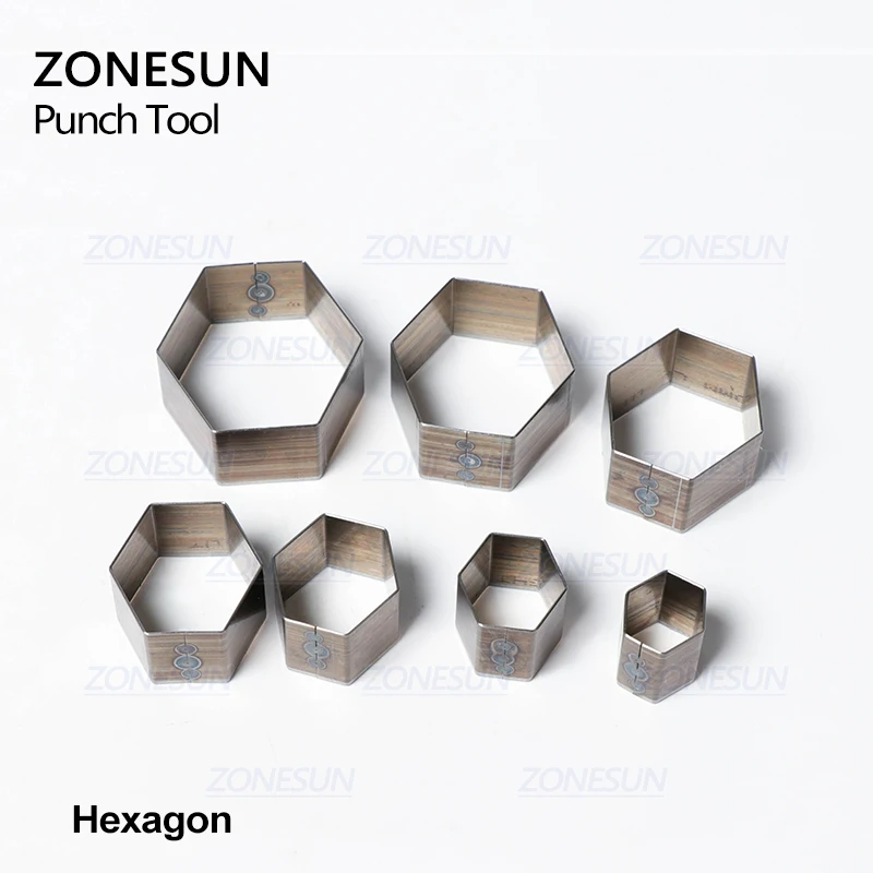 ZONESUN ромб листьев кожаный штанцевый нож кликер Сталь умирает 20/25/30/50 мм перфорационный инструмент для вырезания кожа серьги