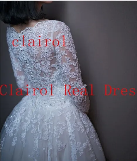 Casamento мусульманское Бисероплетение vestido de noiva новая мода длинный рукав романтическое свадебное платье бальные свадебные платья