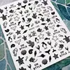 Newest Penguin Dolphin Turtle Design 3D Self Adhesive Decal Slider DIY Decoration Wraps Nail Sticker HAXX 105 1