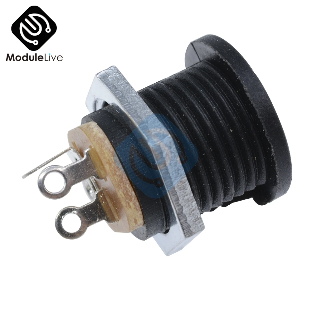 10 шт. гнездо для источника питания 2 5 мм F/S BK DC022|socket f|socket dceffect pedal |