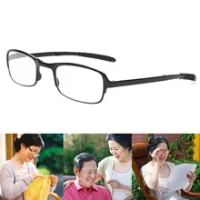 1 шт. очки для чтения с сумкой для хранения складной легкий для женщин мужчин пожилых XRQ88