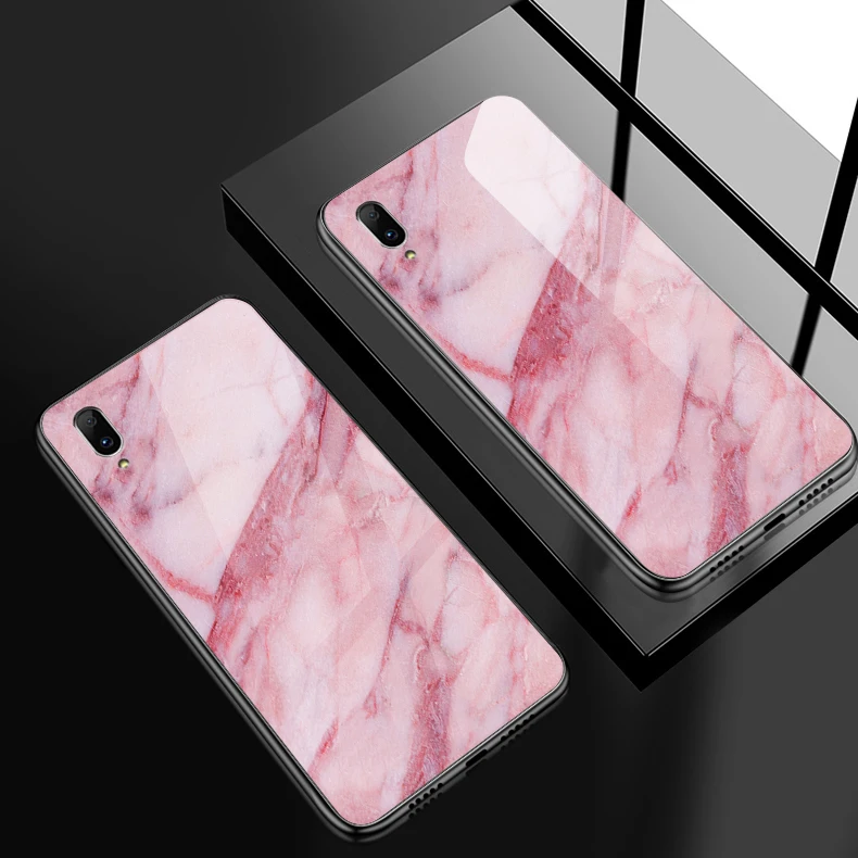 W159 Закаленное Стекло телефон крышка для Vivo V5S V7 плюс V9 V11i крышка X21i UD X23 X27 Pro Y3 Y5S Y71 Y75 Y79 Y83 Y85 Y93 Y97 Твердые чехлы - Color: W159