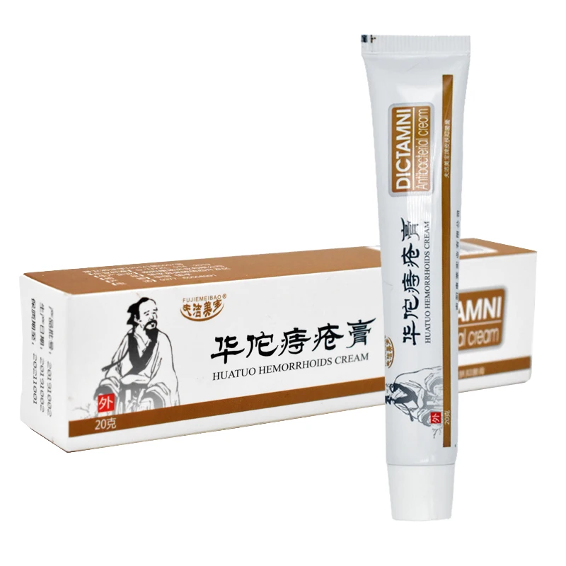 Hemorrhoids Treatment Cream 20g Huatuo Hemorrhoids Ointment Chinese Internal Hemorrhoids Piles External Anal Fissure