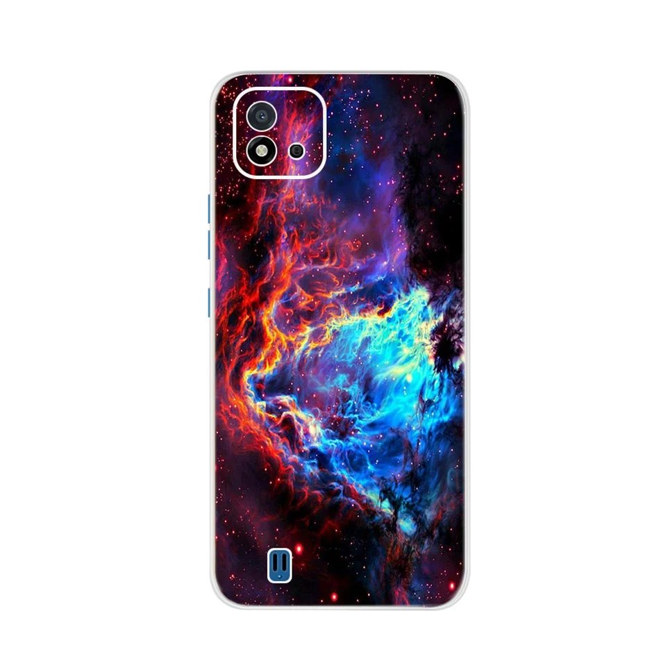neck pouch for phone For Realme C11 2021 Case Cover Soft TPU Clear Back Shell Cartoon Cute Painting Slim Coque Fund For Realme C 11 RralmeC11 RMX3231 iphone waterproof bag