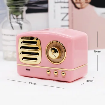 

Creative Retro Bluetooth Speakers Can Use Bluetooth U Disk TF Card External AUX Audio Cable To Play Small Speakers