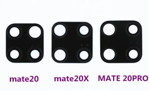2 шт./лот, стеклянный объектив для камеры huawei mate20 mate20Pro mate20X, запасные части для задней камеры