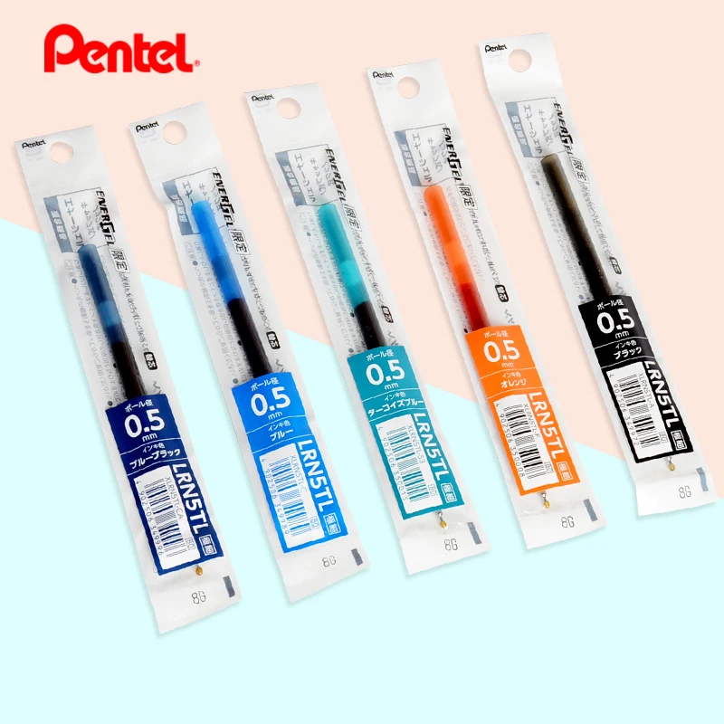 12pcs/box Pentel XLRN5TL Gel Refill Suitable for BLN75TL Without Ink Leakage Writing Smooth Writing Supplies