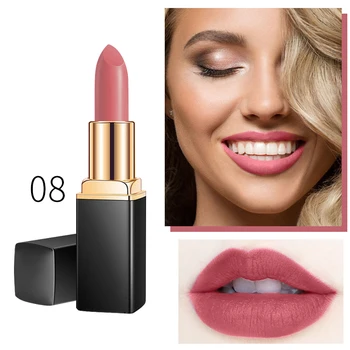 

Lipstick Matte Waterdichte Make Up Langdurige Lip Stick 8 Kleuren Gemakkelijk Te Dragen Lipstick Lippen Make Mate lipst