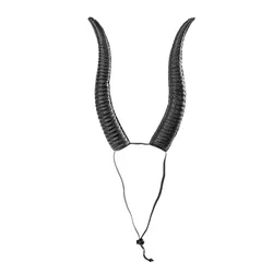 Adjustable Decorative Halloween Carnival Party Long Ear Foam Horn Headwear Christmas Role Costume