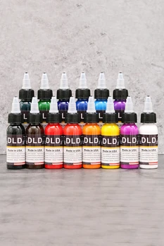 

14pcs tattoo ink set Microblading permanent makeup art pigment 30ml tattoo paint for eyebrow eyeliner lip body 14 colors