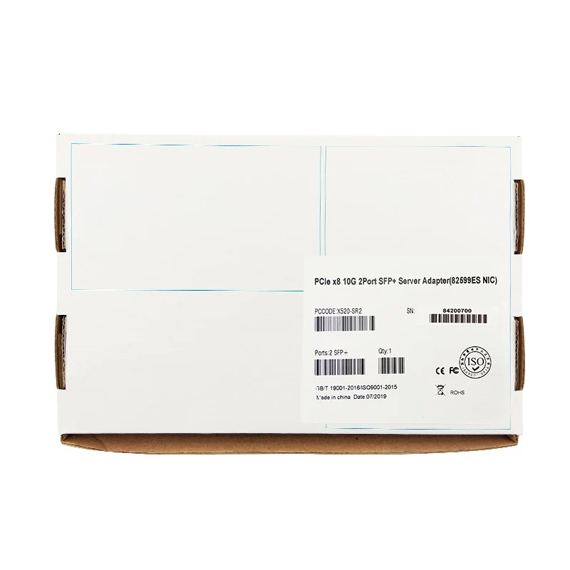 X520-SR2 сетевая карта Intel 82599ES 10G с 2 SFP+ трансивер Dualport PCIe 2,0X8
