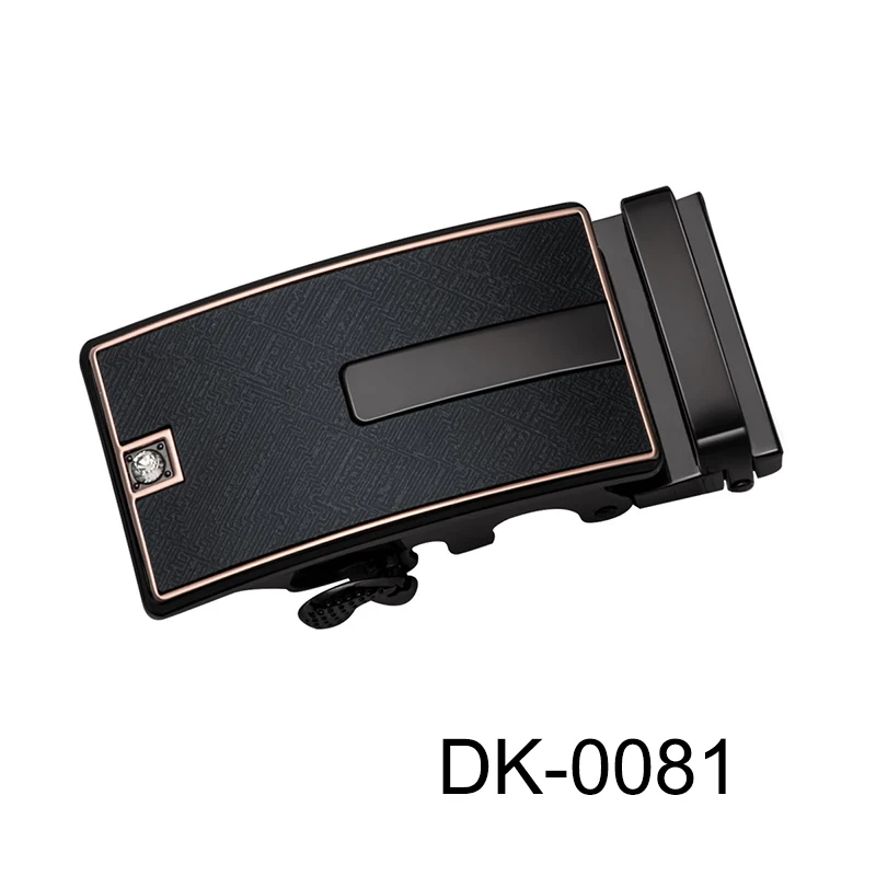 DK-0081 Брендовые Дизайнерские мужские автоматические пряжки для ремней для мужчин, модные, с трещоткой на ремне, золотые, мужские, Ceinture Homme Marque Kemer Cinto - Цвет: DK-0081