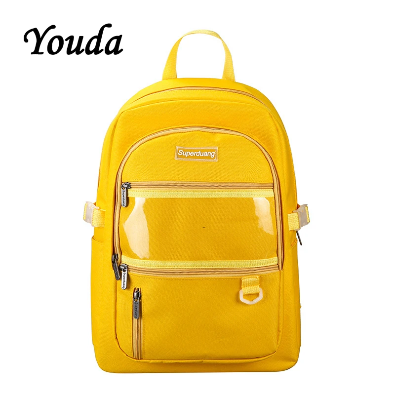 

Youda High-capacity Oxford Cloth Waterproof Knapsack Classic Style Women's Backpack Student Simple School Bag Fashion Backpacks