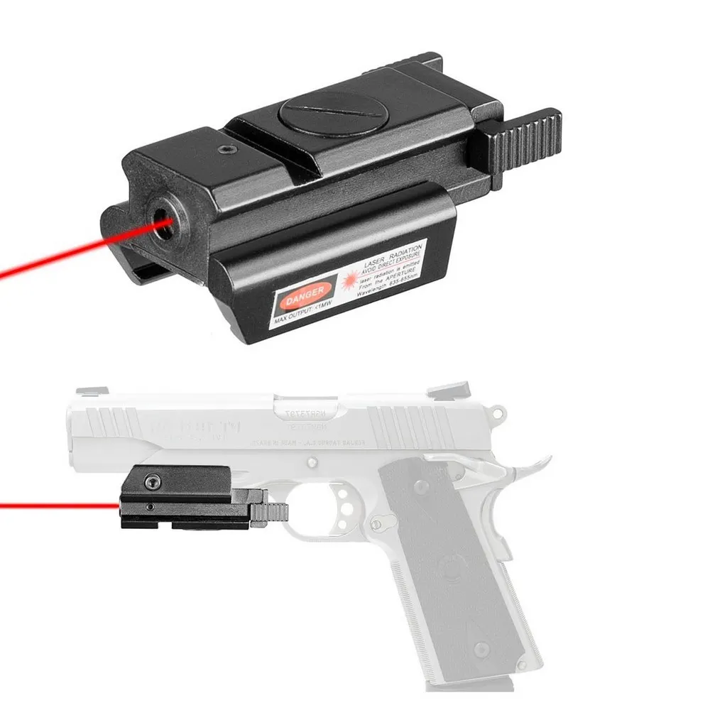 Tactical Red Dot Laser Sight Scope for Air Gun Rifle Weaver Adjustable 11/20mm Picatinny Rails Mount Rail Airsoft Hunting |