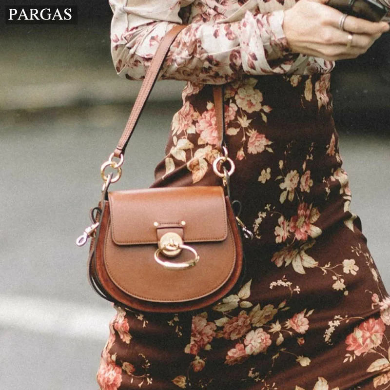 women leather shoulder bag Women bag Genuine leather luxury brand design messenger bag women