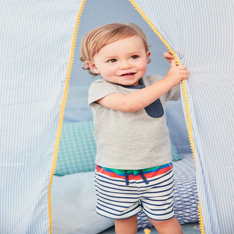 Комплекты одежды из 2 предметов для маленьких мальчиков от до 6 лет футболка с