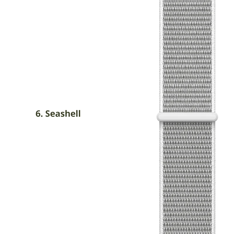 sea shell Для Garmin Vivoactive3 ремешок из нейлона Garmin Forerunner 645/245 сменный ремешок для наручных часов быстросъемный браслет ремень - Цвет ремешка: sea shell