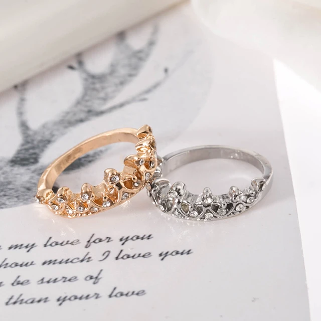 Retro Wings Of Love Zircon Rose Gold Crown For Women Heart Shaped Wedding  Gift Fashion Vintage Jewelry From Lucky0001, $8.55 | DHgate.Com