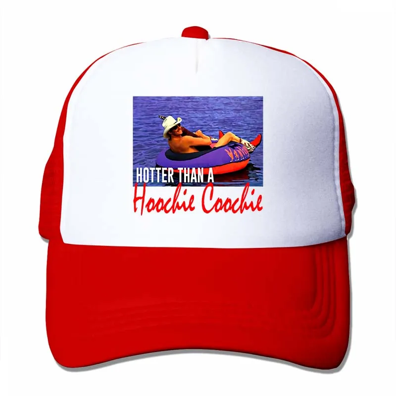 Сильнее, чем Hoochie Coochie Chattahoochee Алан Джексон Бейсбол кепки для мужчин и женщин, Кепка-тракер Шапки модные регулируемые кепки - Цвет: 4-Red