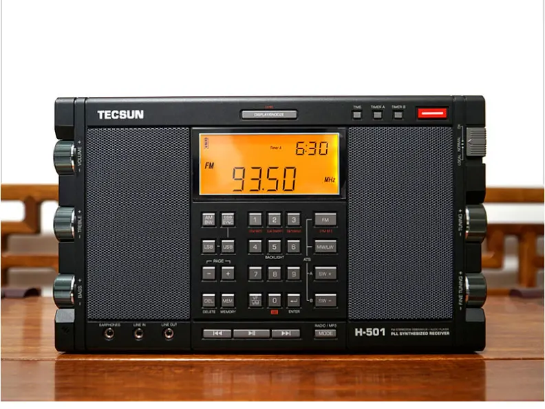 Original Tecsun H-501 dual speaker portable full