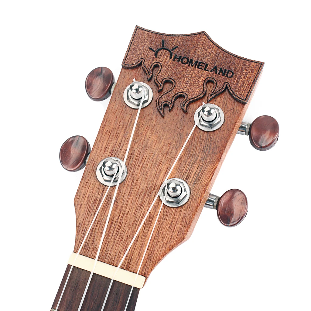 1 комплект ель 23 дюймов Ukelele палисандр гриф мост Встроенный эквалайзер