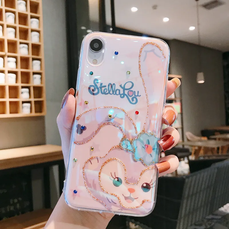 Чехол для Iphone6 6S 7 7P 8P X XS XSmax 11 11Pro 11Promax Disney rabbit |
