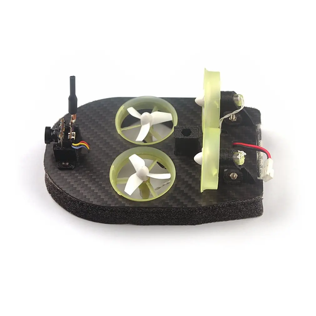 Миниатюрный Whoover TW65 Мини FPV гоночный ховеркрафт лодка Дрифт модель автомобиля с интегрированным Frsky приемником OSD светодиодный DIY гонщик